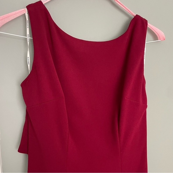 Azazie / Blush Mark Burgundy Backless Bridemaid / Formal Dress | Size M - Picture 4 of 11